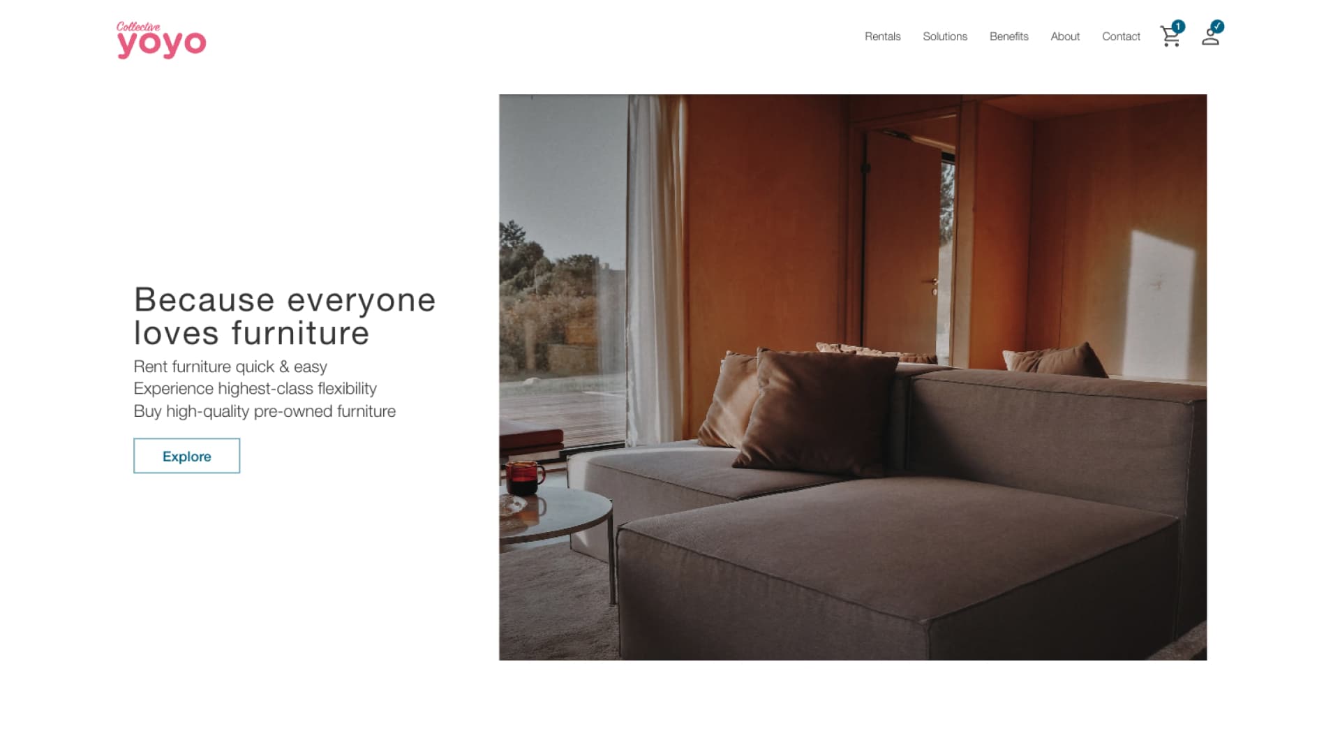 CollectiveYoyo — Designer furniture rental
